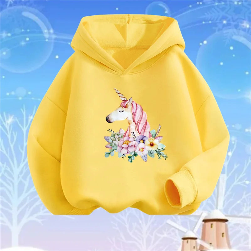 Deine strahlende Einhorn Jacke in Rot!