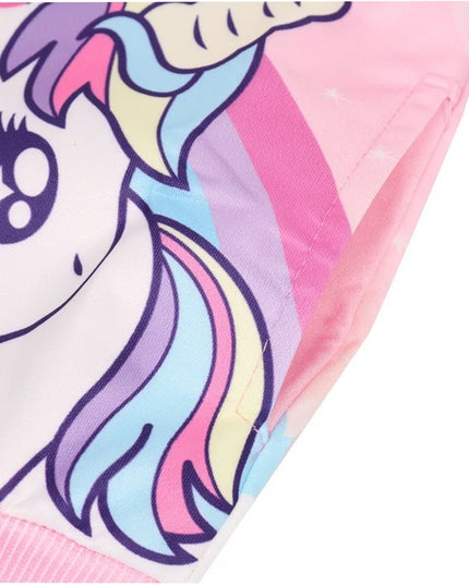 Deine kuschelige Einhorn Jacke in Pink!
