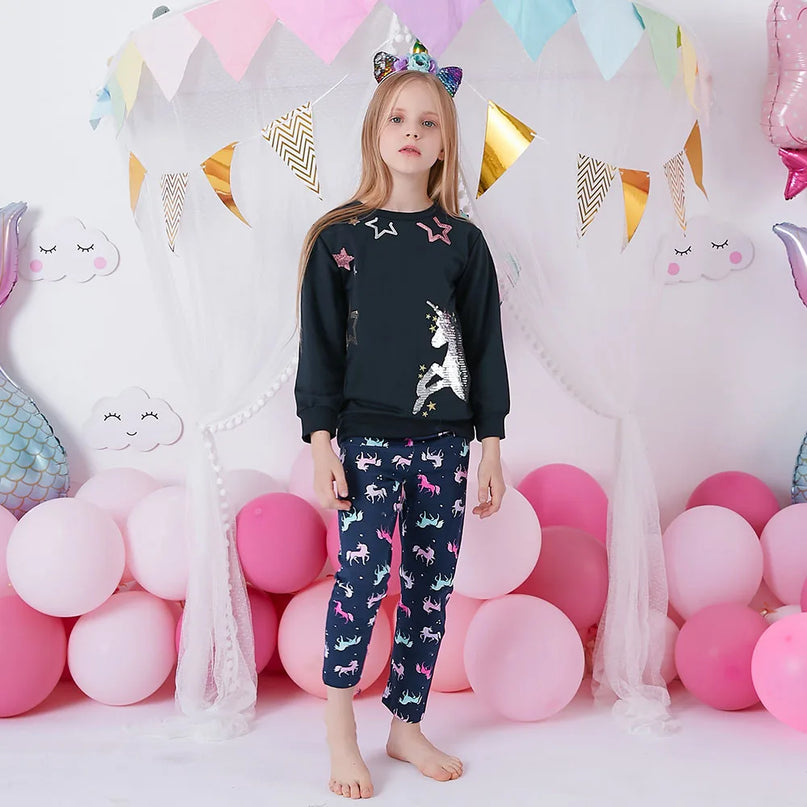 Deine gemütliche Einhorn Leggings für