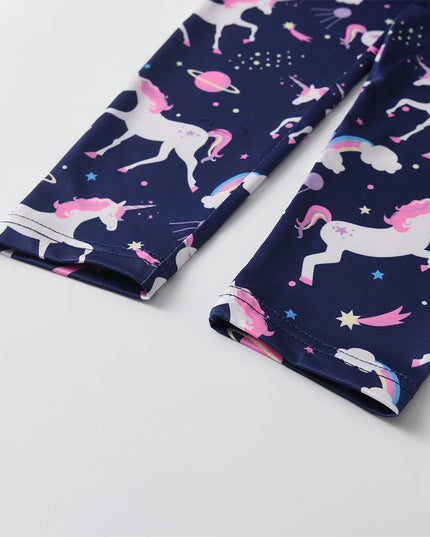 Magische Einhorn Leggings mit Tüllrock!