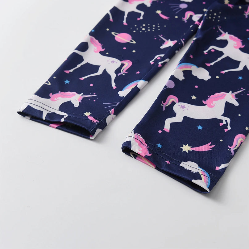 Magische Einhorn Leggings mit Tüllrock!