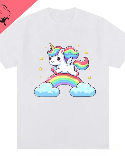 Strahlendes Einhorn T-Shirt mit
