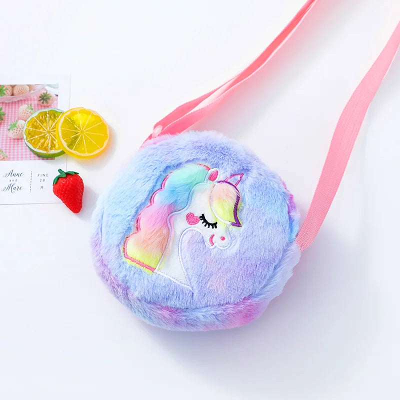 Deine magische Einhorn Umhängetasche in Lila!