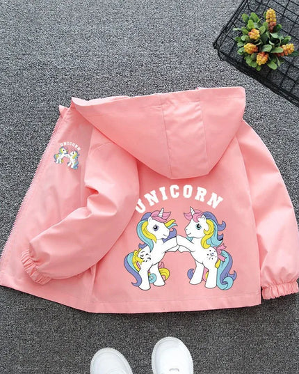 Deine coole Einhorn Windbreaker Jacke!