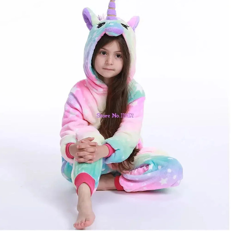 Dein kuscheliger Einhorn Onesie Panda-Style!