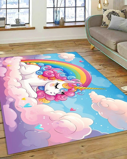 Dein Einhorn Sessel als 3D Traum-Teppich!