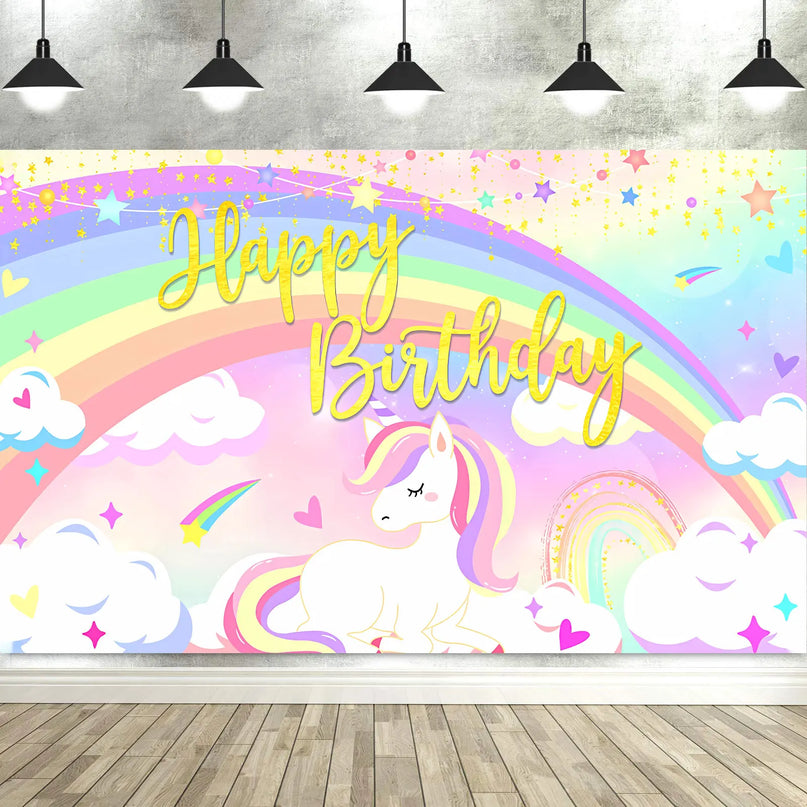 Dein zauberhaftes Einhorn Poster für Feste!