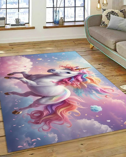 Dein Einhorn Sessel als 3D Traum-Teppich!