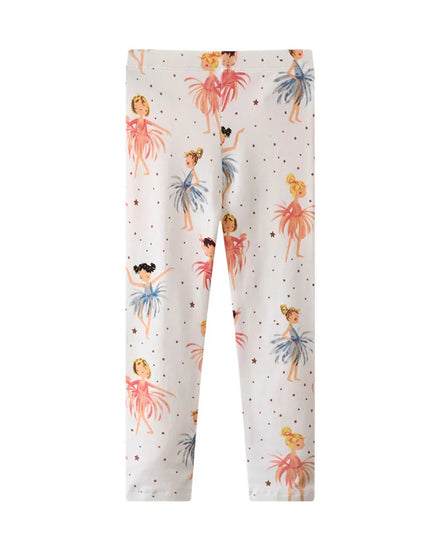 Deine gestreifte Einhorn Leggings zum