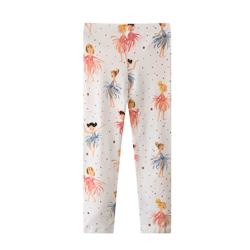 Deine gestreifte Einhorn Leggings zum