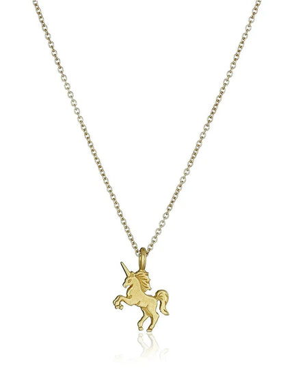Deine stylische Einhorn Kette aus Legierung!