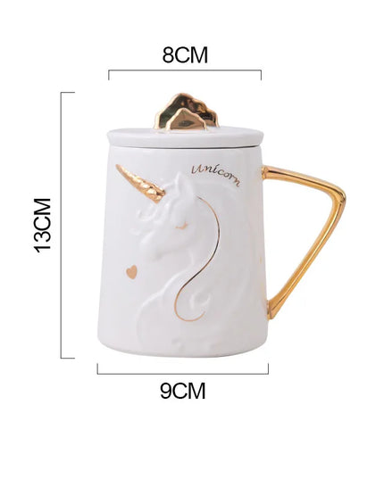 Deine clevere Einhorn Tasse mit Handyhalter!