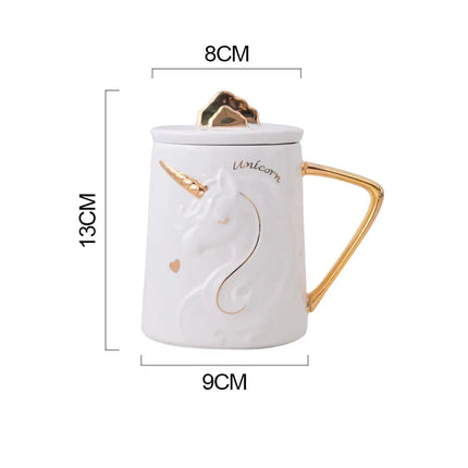 Deine clevere Einhorn Tasse mit Handyhalter!