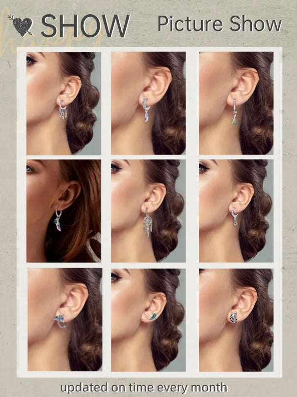 Funkelnde Einhorn Ohrringe zum Verlieben!