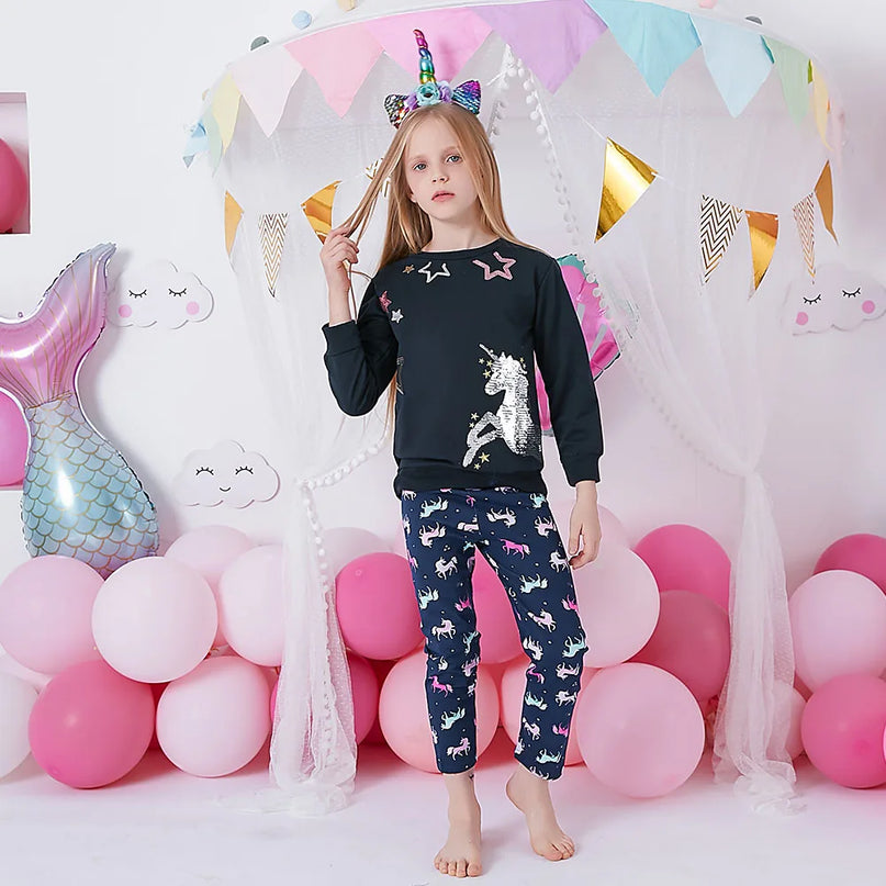 Deine gemütliche Einhorn Leggings für