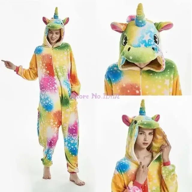Dein flauschiger Einhorn Onesie für magische