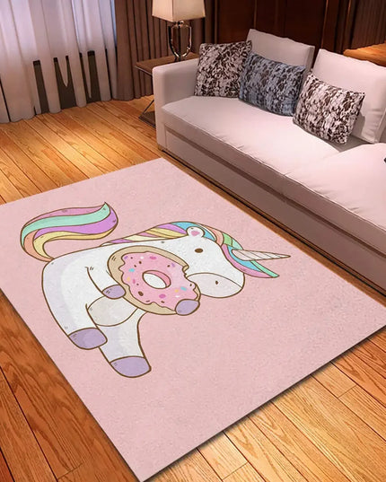 Dein süßer Einhorn Teppich in Pink!