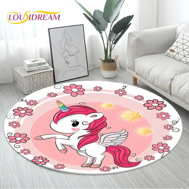 Dein runder Einhorn Sessel zum Spielen!
