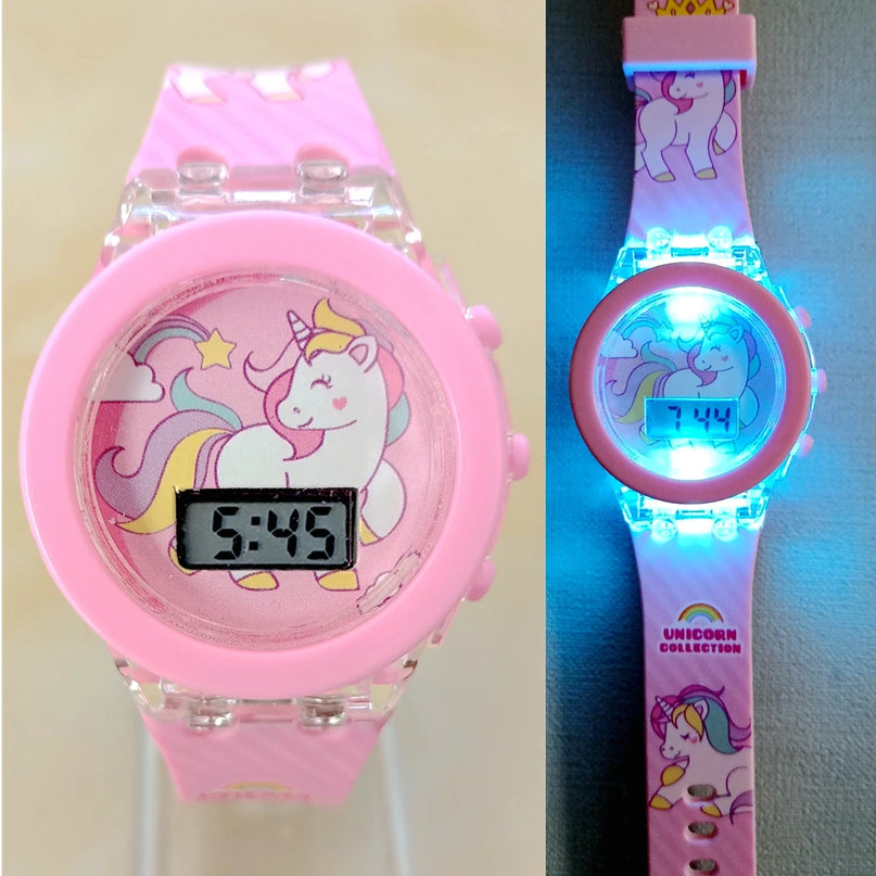 Deine leuchtende Disney Einhorn Uhr!