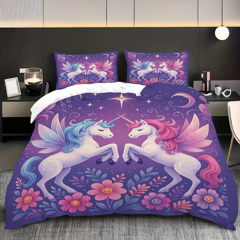 Deine verträumte Einhorn Bettwäsche