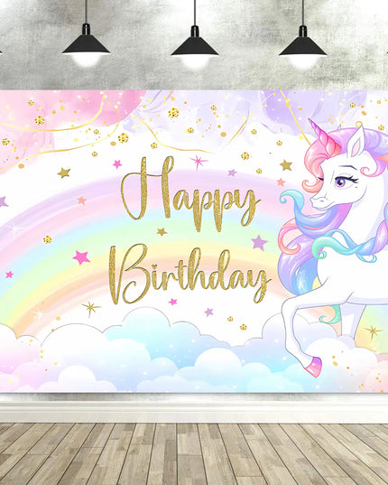 Dein zauberhaftes Einhorn Poster für Feste!