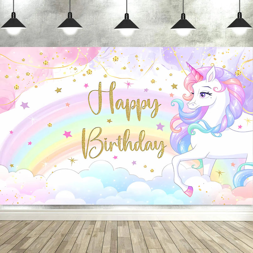 Dein zauberhaftes Einhorn Poster für Feste!