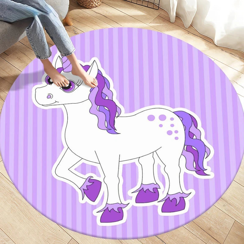 Dein glitzernder Einhorn Teppich für Träumer!