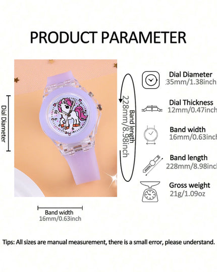 Dein leuchtendes Einhorn Armband Geschenk