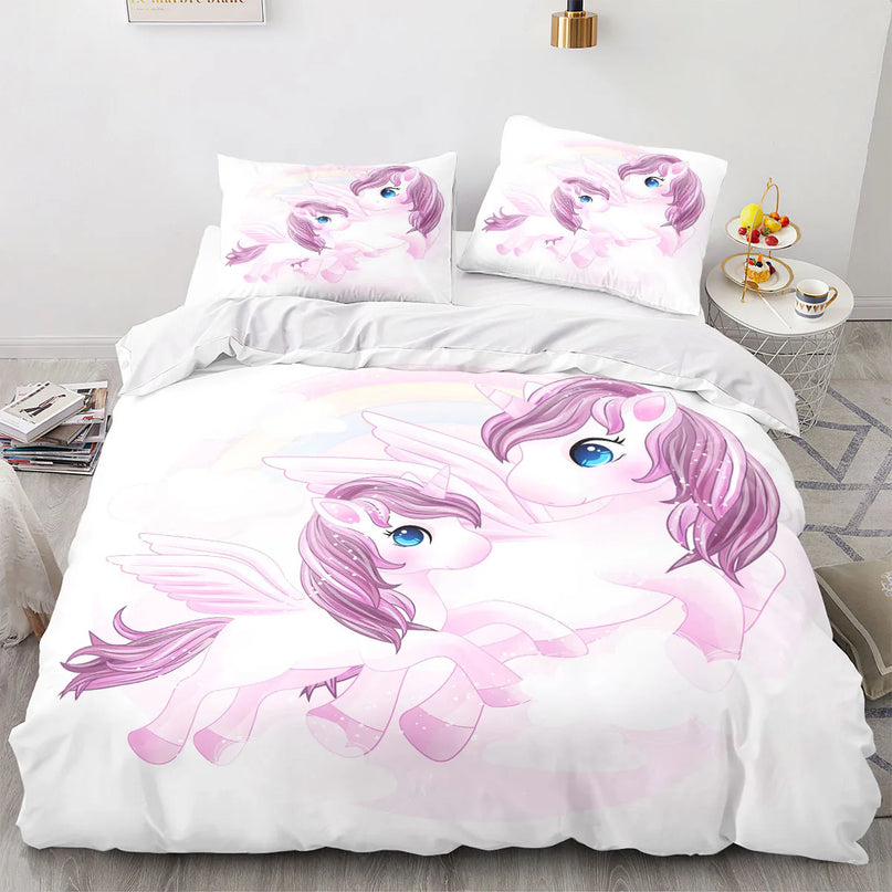 Deine Traumwelt mit Einhorn Bettwäsche!