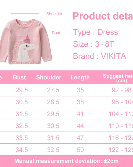 Dein kuscheliger Einhorn Pullover in Pink!