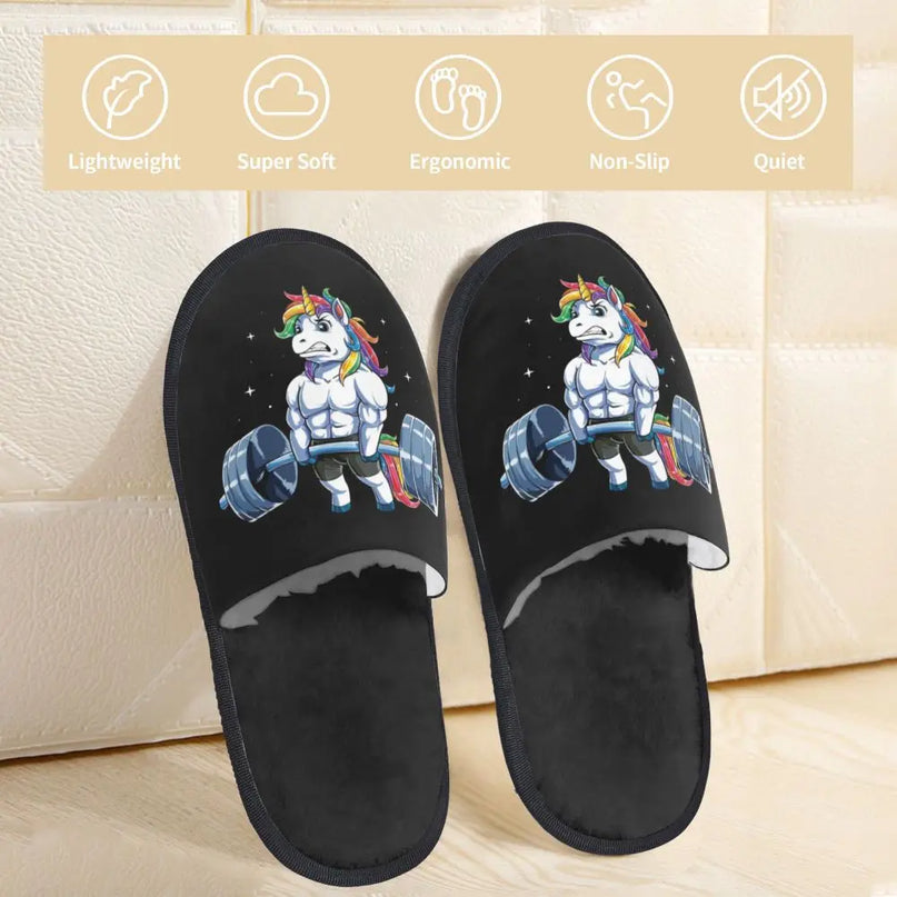 Fantasievolle Einhorn Hausschuhe für dich!