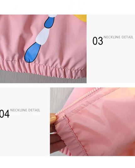 Deine leuchtende Einhorn Jacke in Gelb!