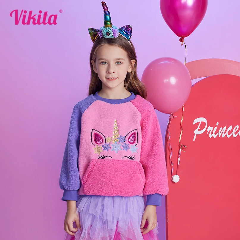 Kuscheliger Einhorn Pullover für kleine