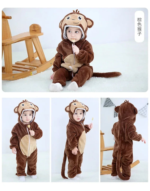 Kuscheliges Einhorn Kostuem für dein Baby!