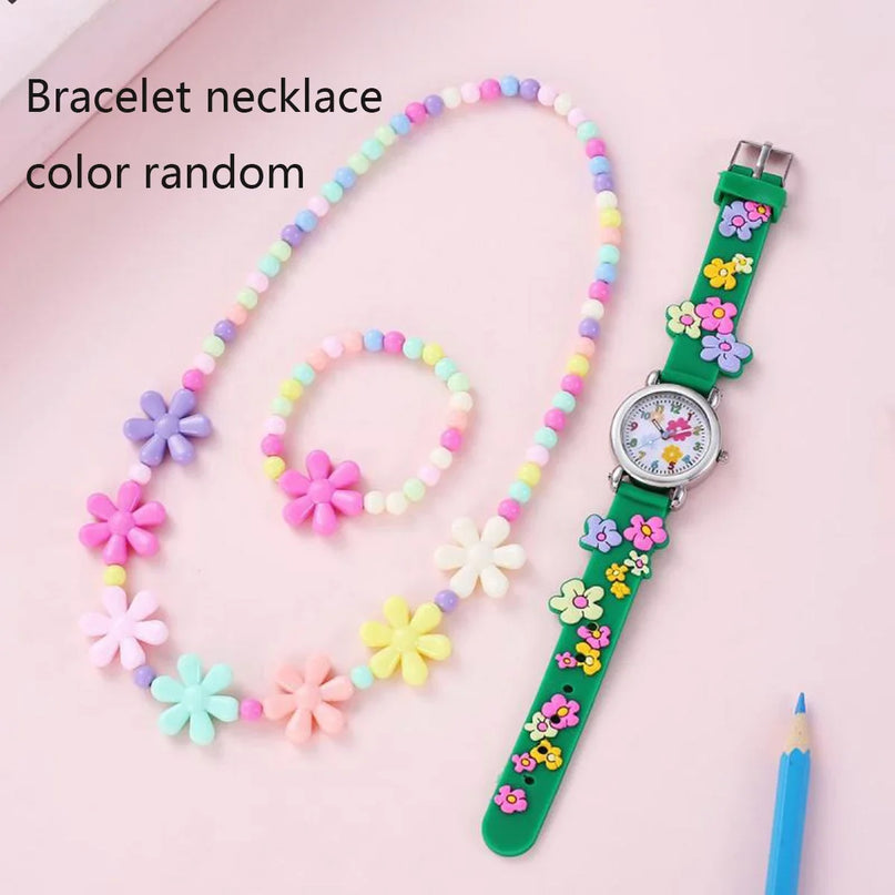 Süßes Einhorn Armband mit Uhr-Set!