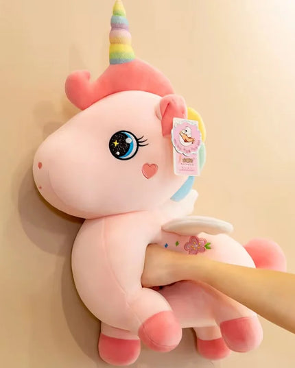 Dein kuscheliges Einhorn Plüschtier Pink!