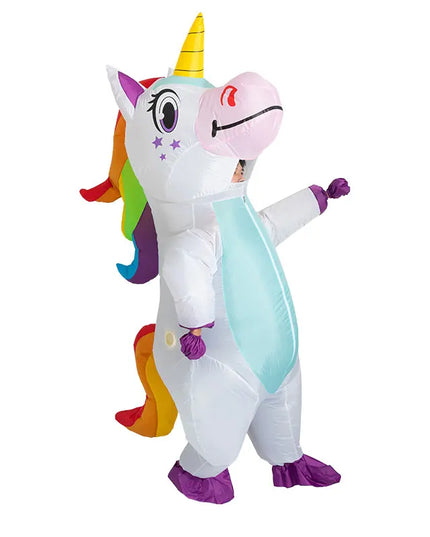Strahlendes Pink: Dein Aufblasbares Einhorn
