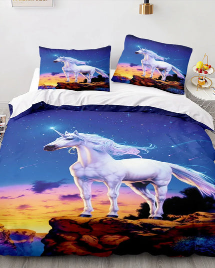 Deine Traumwelt mit Einhorn Bettwäsche!