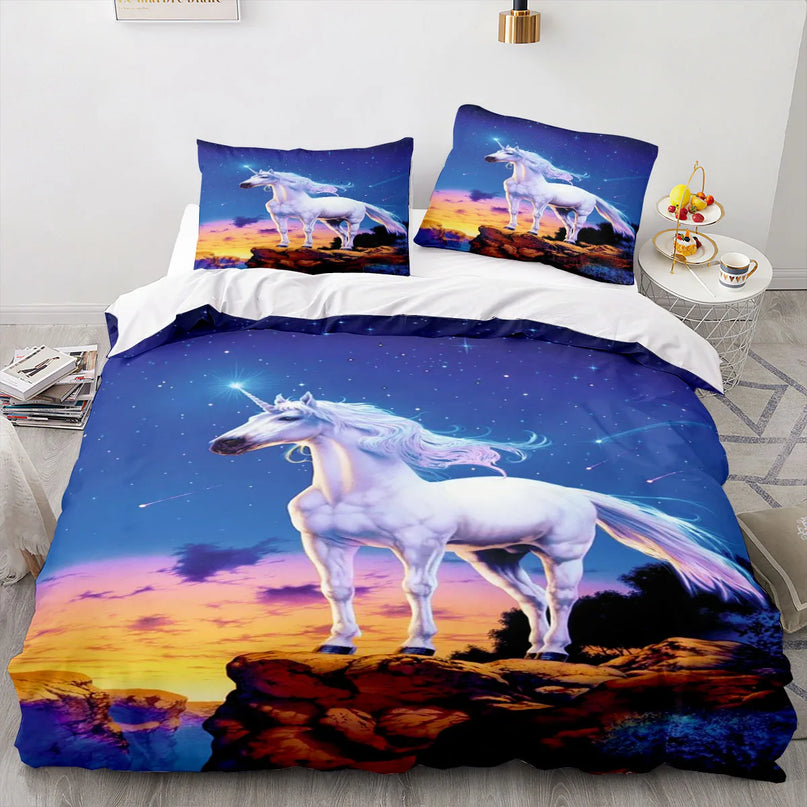 Deine Traumwelt mit Einhorn Bettwäsche!
