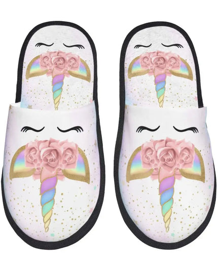 Fantasievolle Einhorn Hausschuhe für dich!