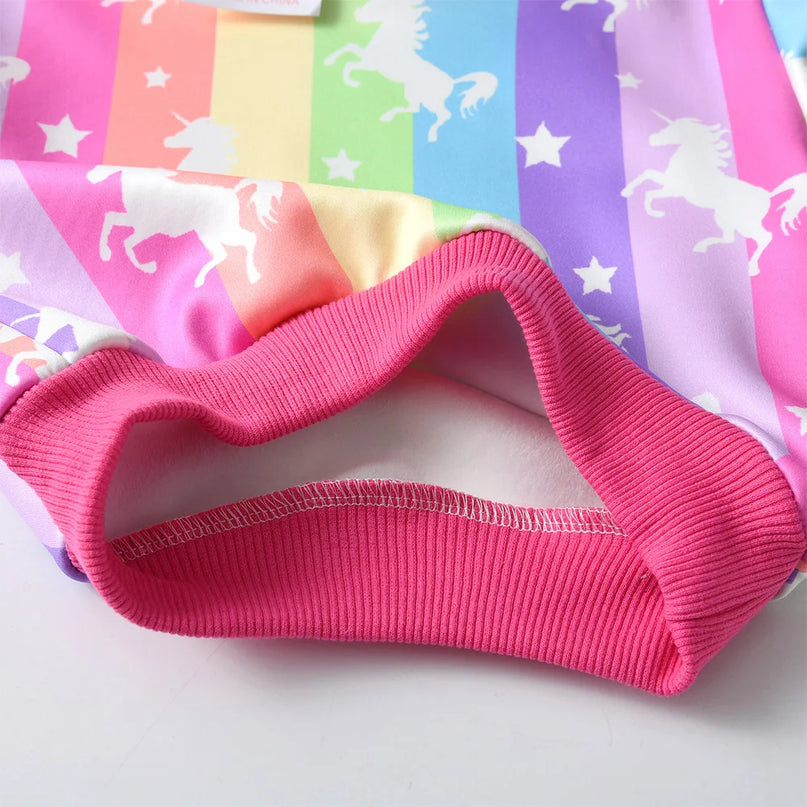 Dein bunter Einhorn Hoodie für strahlende