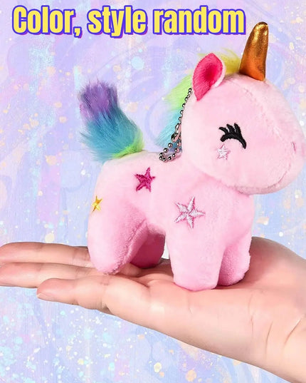 Kuscheliger Einhorn Schlüsselanhänger Plüsch