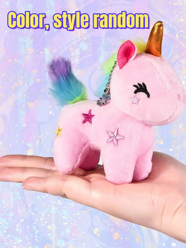 Kuscheliger Einhorn Schlüsselanhänger Plüsch