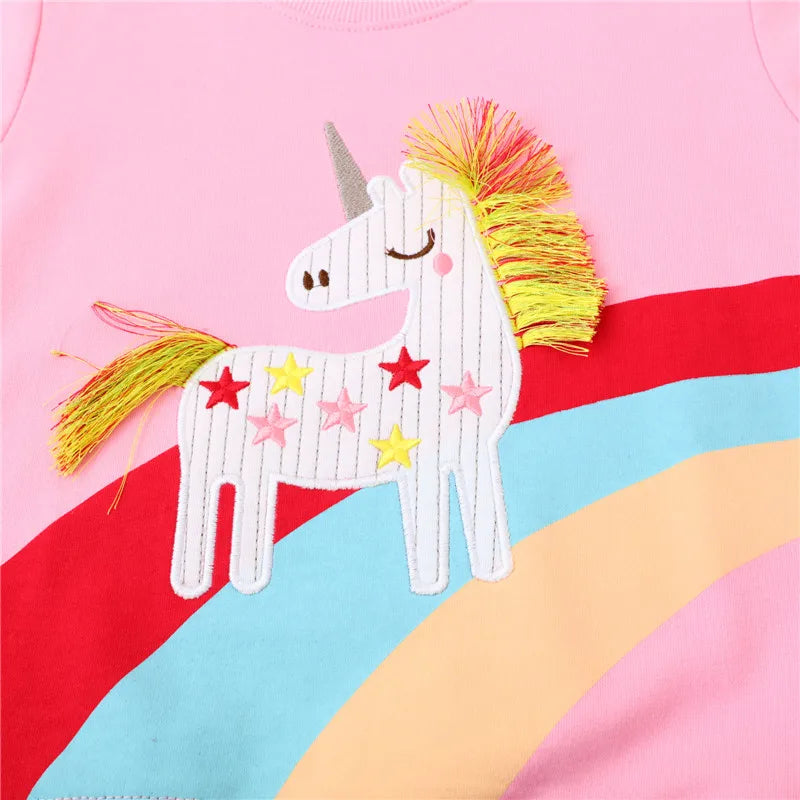 Zauberhaftes Einhorn Kostüm Sweatshirt für