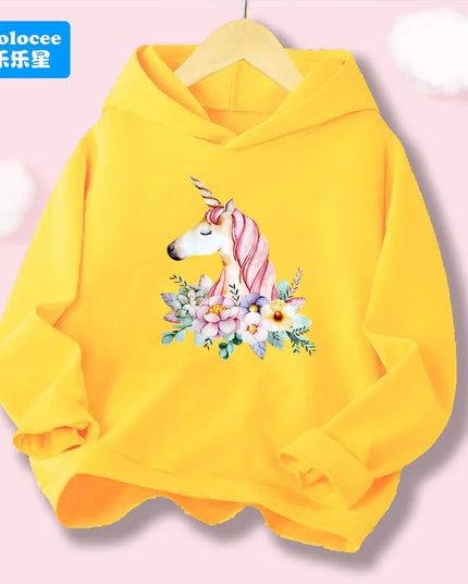 Dein stylischer Einhorn Hoodie in Grau!