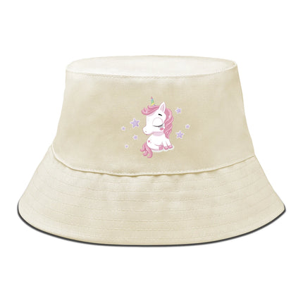 Einhorn Ring in sanftem Beige mit einem verspielten Einhorn-Motiv, perfekt für kleine und große Einhorn-Fans