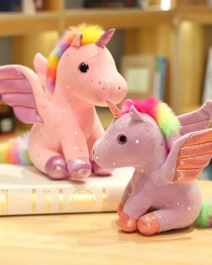 Kuscheliger Einhorn Plüsch-Anhänger