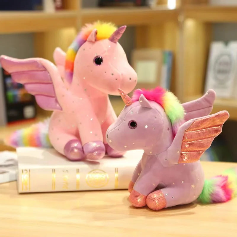 Kuscheliger Einhorn Plüsch-Anhänger