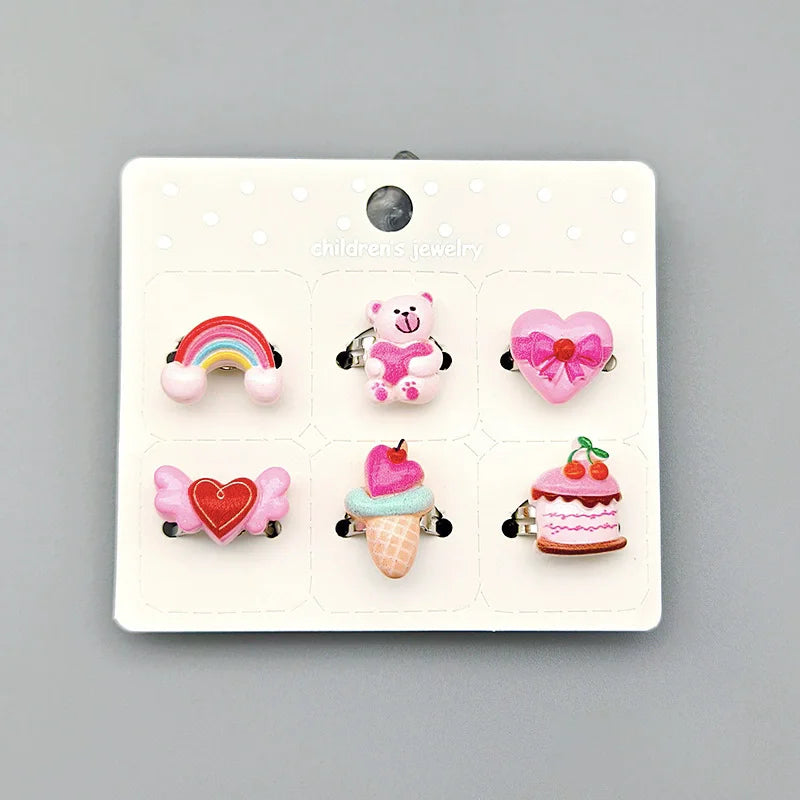 Dein Set bunter Einhorn Ringe