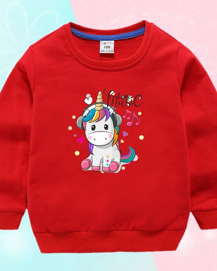 Dein süßer Einhorn Pullover in Pink!